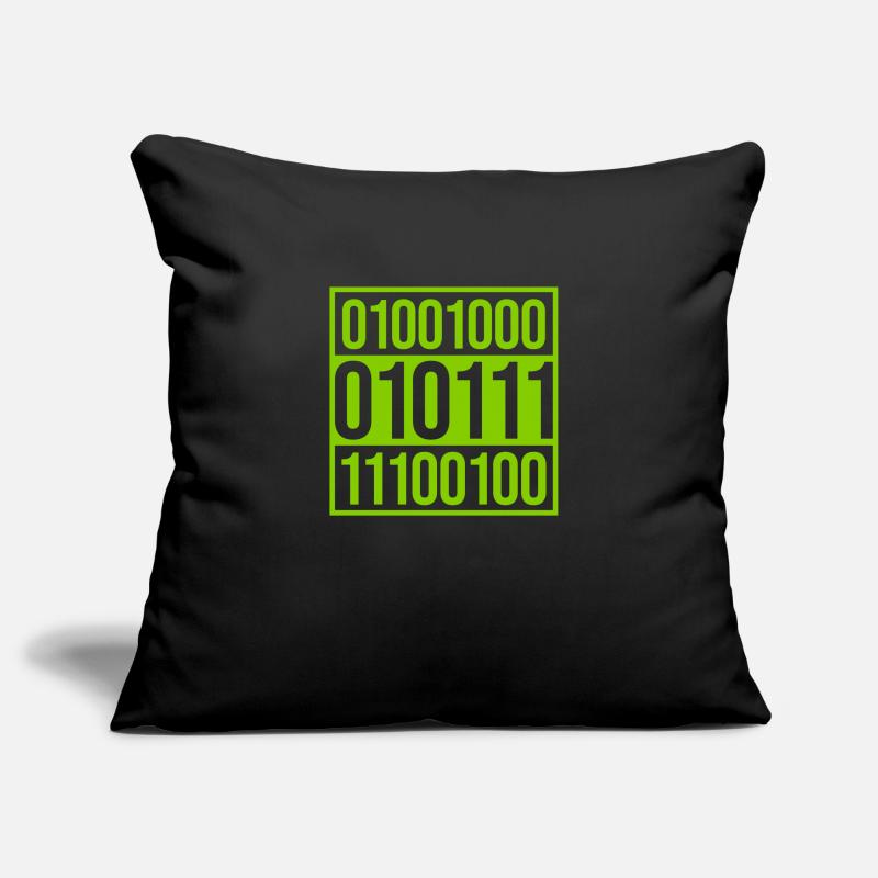 Binär Code Programm Sprache Sofakissenbezug 45 x 45 cm