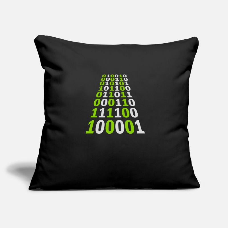 Binär Code Programm Sprache Sofakissenbezug 45 x 45 cm