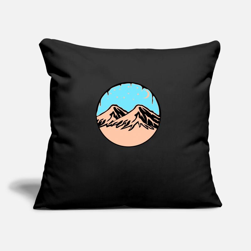 Starry Sky Mountains Sofa pillowcase 17,3'' x 17,3'' (45 x 45 cm)