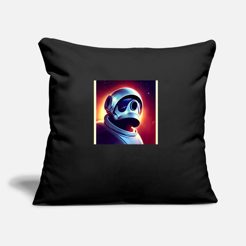 Héros de l’espace Housse de coussin décorative 45 x 45 cm