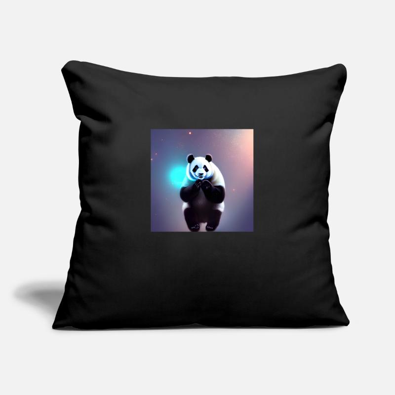A panda for every heart Sofa pillowcase 17,3'' x 17,3'' (45 x 45 cm)