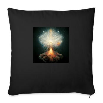 Big Bang - Sofa pillowcase 17,3'' x 17,3'' (45 x 45 cm) - black - Front