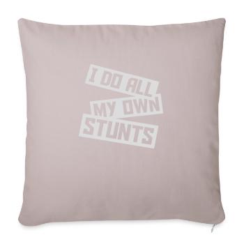 Toutes mes propres cascades - Housse de coussin décorative 45 x 45 cm - taupe clair - Devant
