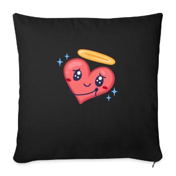 Cadeau maman original , Cadeau maman original - Housse de coussin décorative 45 x 45 cm - noir - Devant