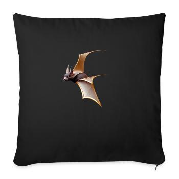 Cute Animals Children Baby Fantasy - Sofa pillowcase 17,3'' x 17,3'' (45 x 45 cm) - black - Front