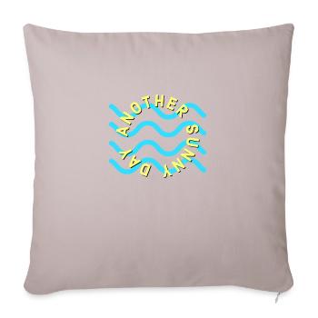 Another Sunny Day! - Sofa pillowcase 17,3'' x 17,3'' (45 x 45 cm) - light taupe - Front