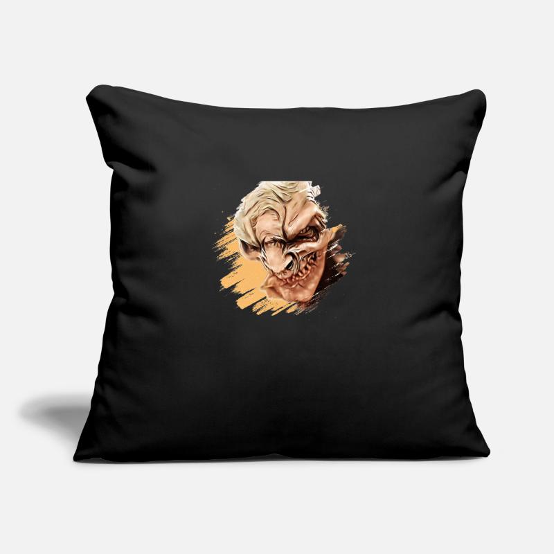 Krampus Percht Devil 2322 Housse de coussin décorative 45 x 45 cm