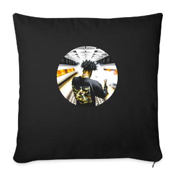 Rapper Style - Sofakissenbezug 45 x 45 cm - Schwarz - Vorne