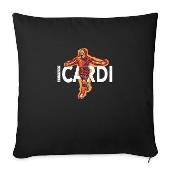 Mauro icardi - Housse de coussin décorative 45 x 45 cm - noir - Devant