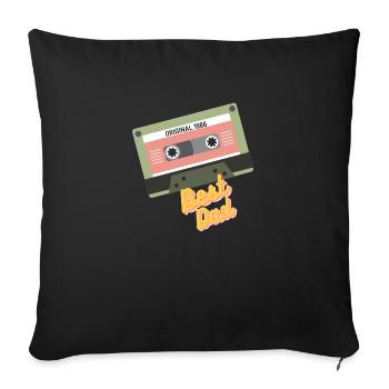 Meilleur père (1986) - Housse de coussin décorative 45 x 45 cm - noir - Devant