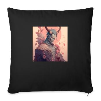 en harmonie avec la nature Nature - Housse de coussin décorative 45 x 45 cm - noir - Devant