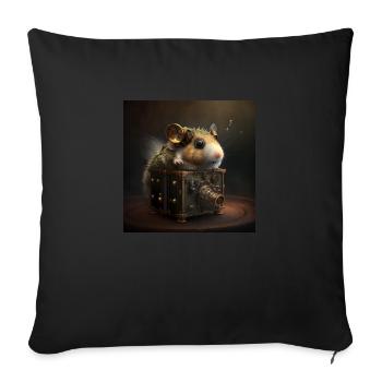 Fotograf - Sofakissenbezug 45 x 45 cm - Schwarz - Vorne