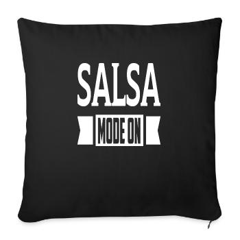 Salsa Fashion On - Sofa pillowcase 17,3'' x 17,3'' (45 x 45 cm) - black - Front