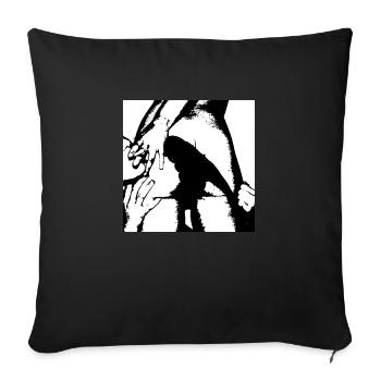 CIGARES - Housse de coussin décorative 45 x 45 cm - noir - Devant