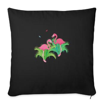 Jungle fever - Sofa pillowcase 17,3'' x 17,3'' (45 x 45 cm) - black - Front