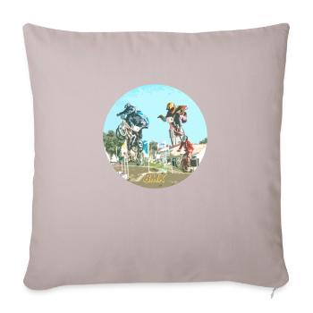 BMX - Housse de coussin décorative 45 x 45 cm - taupe clair - Devant
