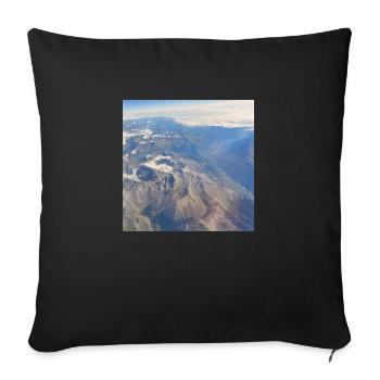 skyphotography 13 - Sofa pillowcase 17,3'' x 17,3'' (45 x 45 cm) - black - Front