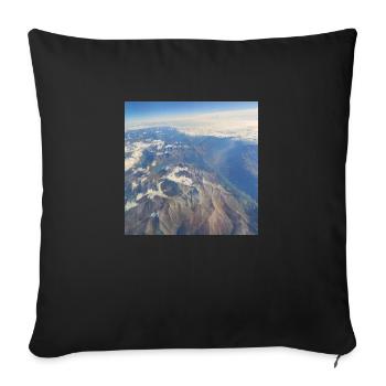 skyphotography 14 - Sofa pillowcase 17,3'' x 17,3'' (45 x 45 cm) - black - Front