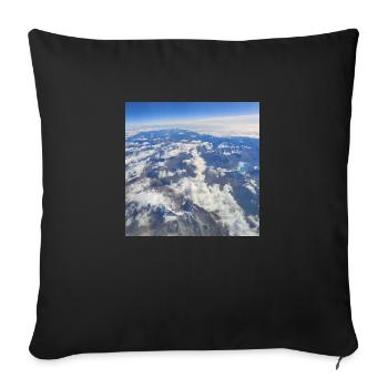 skyphotography 16 - Sofa pillowcase 17,3'' x 17,3'' (45 x 45 cm) - black - Front