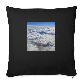 skyphotography 20 - Sofa pillowcase 17,3'' x 17,3'' (45 x 45 cm) - black - Front