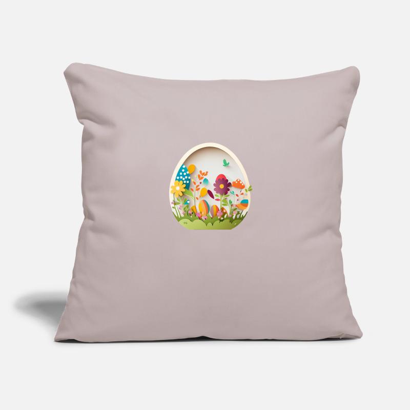 Cute design baby egg for Easter and spring Sofa pillowcase 17,3'' x 17,3'' (45 x 45 cm)