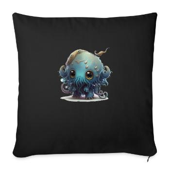 Un Azatoth mignon - Housse de coussin décorative 45 x 45 cm - noir - Devant