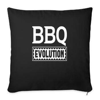 BBQ Evolution - Sofa pillowcase 17,3'' x 17,3'' (45 x 45 cm) - black - Front