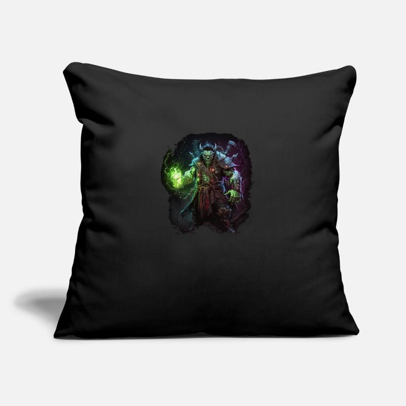 orc wizard Sofa pillowcase 17,3'' x 17,3'' (45 x 45 cm)