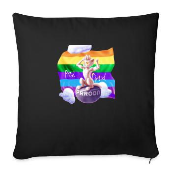 Pride mal anders - Sofakissenbezug 45 x 45 cm - Schwarz - Vorne
