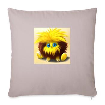 the cuddle No.2 - Sofa pillowcase 17,3'' x 17,3'' (45 x 45 cm) - light taupe - Front