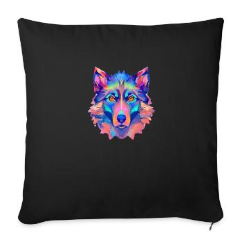 Hunde Hundebesitzer Schäferhund Hundehalter Hund - Sofakissenbezug 45 x 45 cm - Schwarz - Vorne