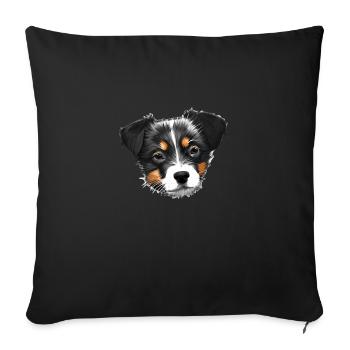 Dog Love Dog Shepherd Dog Dog Dog Dog Owner - Sofa pillowcase 17,3'' x 17,3'' (45 x 45 cm) - black - Front