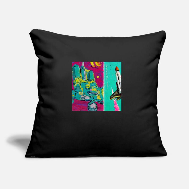 Space Shuttle Van Gogh Sofa pillowcase 17,3'' x 17,3'' (45 x 45 cm)