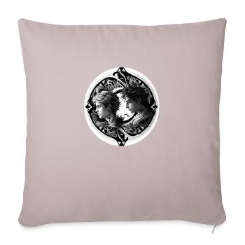 Gems 2 men - Sofa pillowcase 17,3'' x 17,3'' (45 x 45 cm) - light taupe - Front