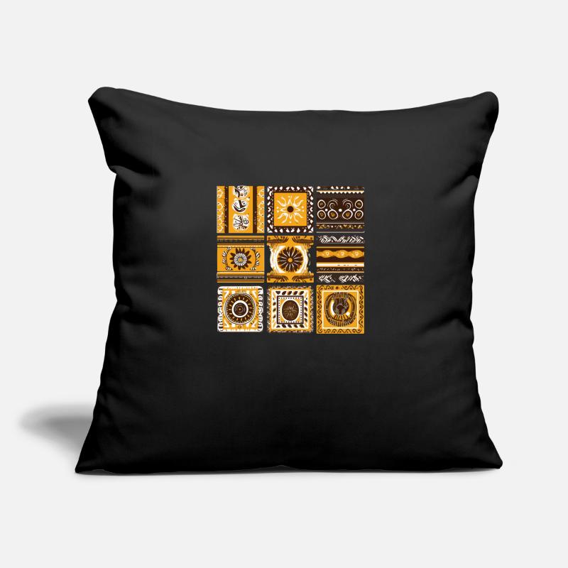 African folklore Sofa pillowcase 17,3'' x 17,3'' (45 x 45 cm)