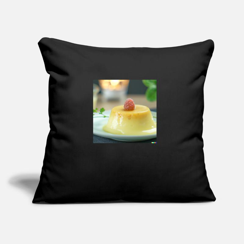 Custard in pudding Sofa pillowcase 17,3'' x 17,3'' (45 x 45 cm)