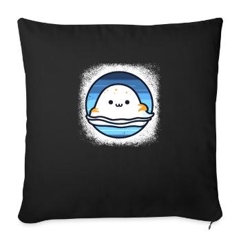 Mammal Mignons Animaux Bien-être animal CLTHSBFRHS Fun - Housse de coussin décorative 45 x 45 cm - noir - Devant