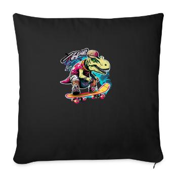 IMG 1487 - Housse de coussin décorative 45 x 45 cm - noir - Devant