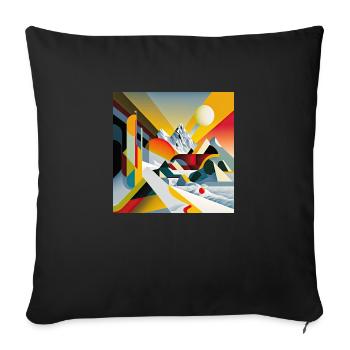 The Bauhaus Legacy - Sofa pillowcase 17,3'' x 17,3'' (45 x 45 cm) - black - Front