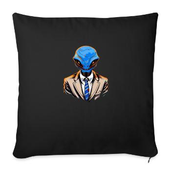 Cosmic Chic - Sofakissenbezug 45 x 45 cm - Schwarz - Vorne