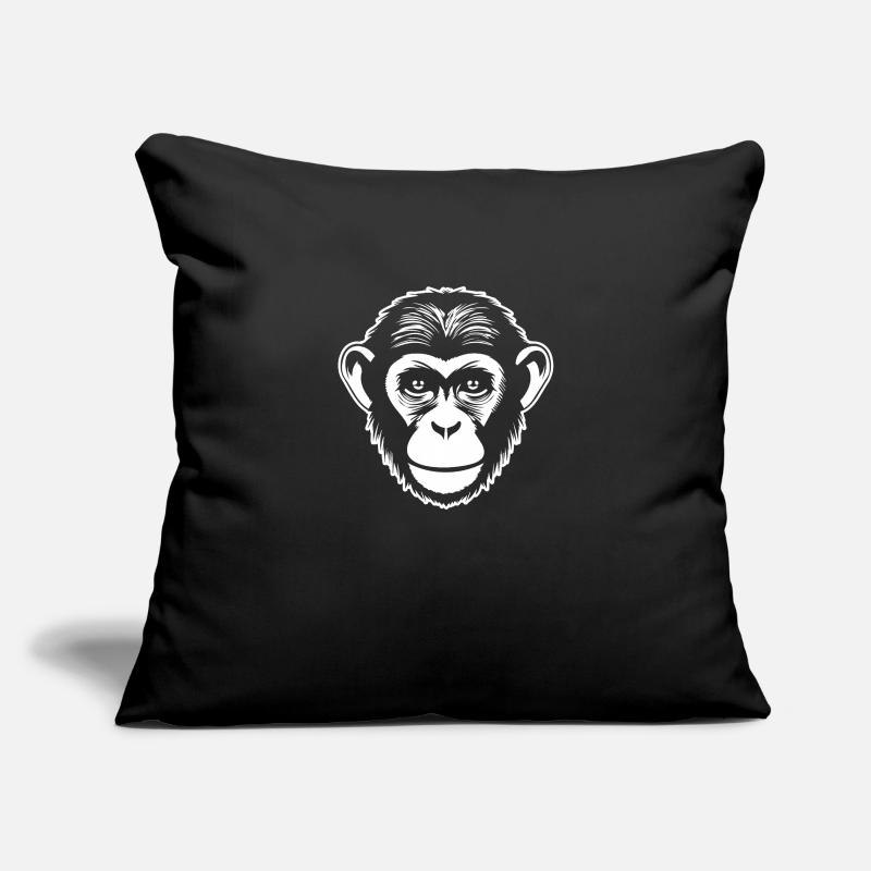 Monkey Monkey Monkey Face Jungle Sofa pillowcase 17,3'' x 17,3'' (45 x 45 cm)