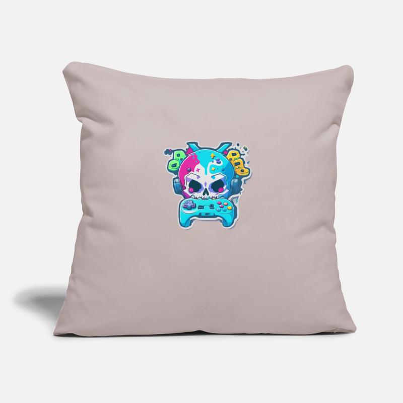 Skullhead Controller Sofakissenbezug 45 x 45 cm