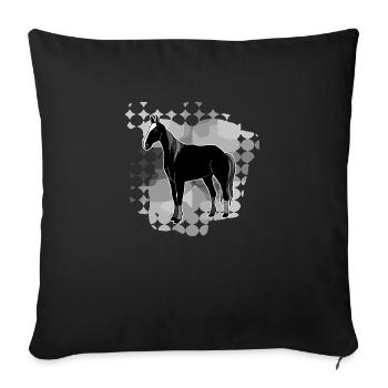Dock - Sofa pillowcase 17,3'' x 17,3'' (45 x 45 cm) - black - Front