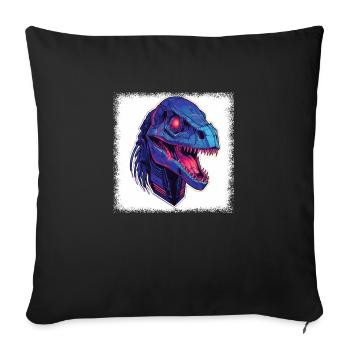 Green Geek colombe de la paix coeur cadeau d’anniversaire - Housse de coussin décorative 45 x 45 cm - noir - Devant