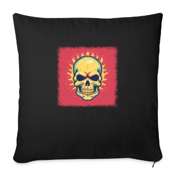 Animal Merch présent Humour Animal Lover - Housse de coussin décorative 45 x 45 cm - noir - Devant