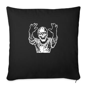 Zombie Undead Halloween Horror - Sofa pillowcase 17,3'' x 17,3'' (45 x 45 cm) - black - Front