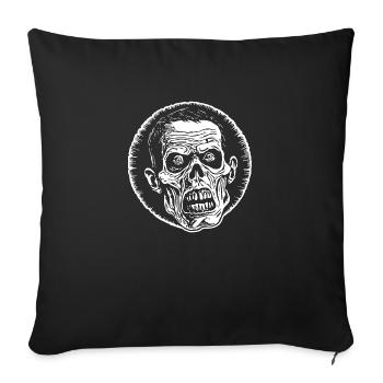 Zombie Undead Halloween Horror - Sofa pillowcase 17,3'' x 17,3'' (45 x 45 cm) - black - Front