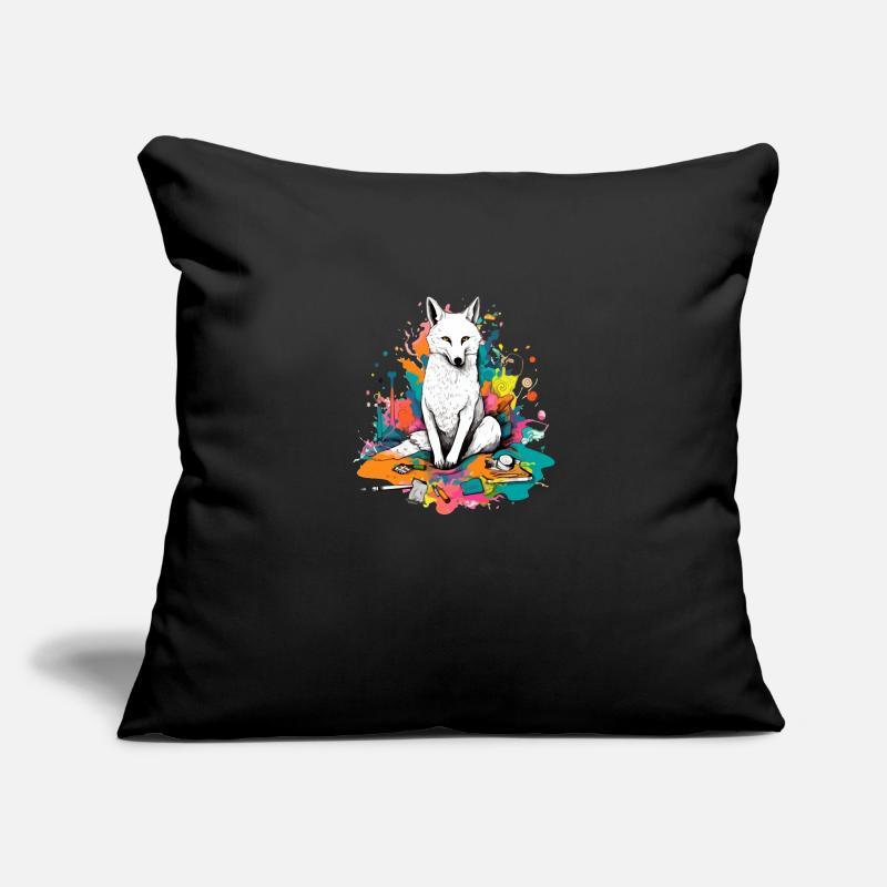 Low the wolf dog Sofa pillowcase 17,3'' x 17,3'' (45 x 45 cm)