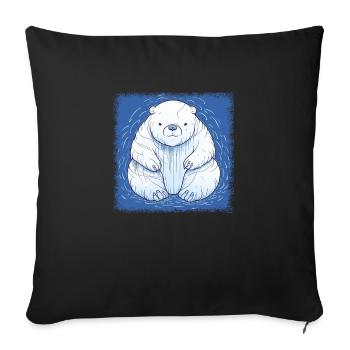 Feminist Amazonian Capitalist Statement Cool - Sofa pillowcase 17,3'' x 17,3'' (45 x 45 cm) - black - Front