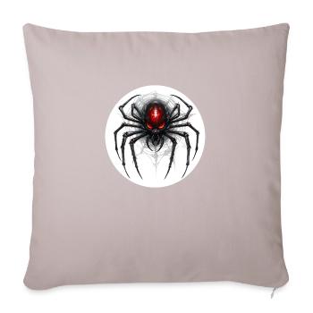 Spider - Sofakissenbezug 45 x 45 cm - helles Taupe - Vorne